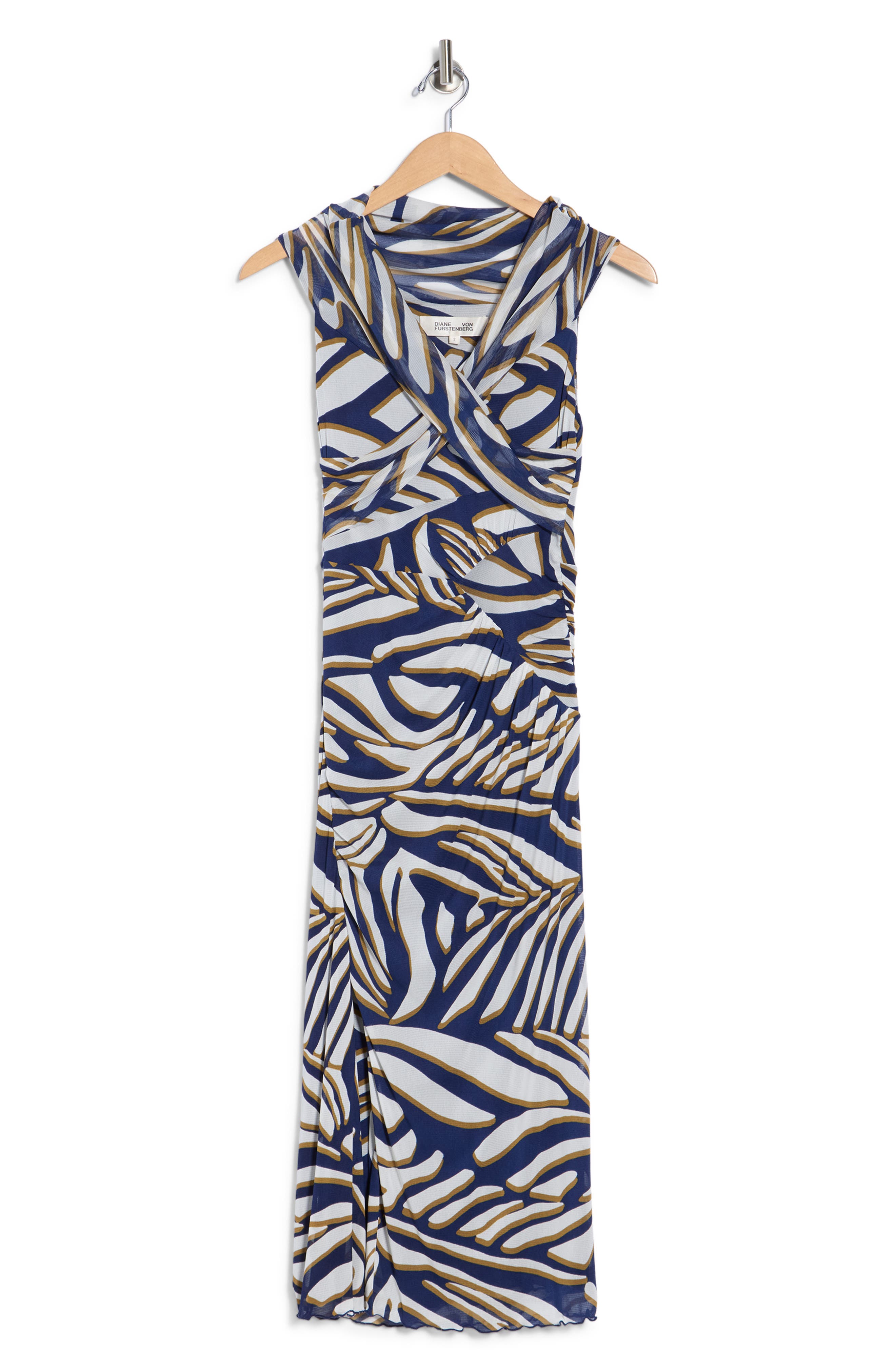 Diane von Furstenberg Lovinia Cap Sleeve Body-Con Dress