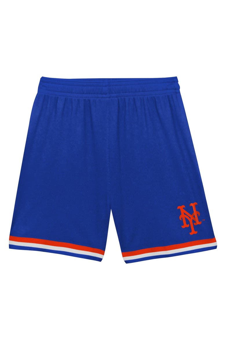 Toddler Fanatics Branded Royal New York Mets Field Ball T-Shirt & Shorts Set, Alternate, color, Royal