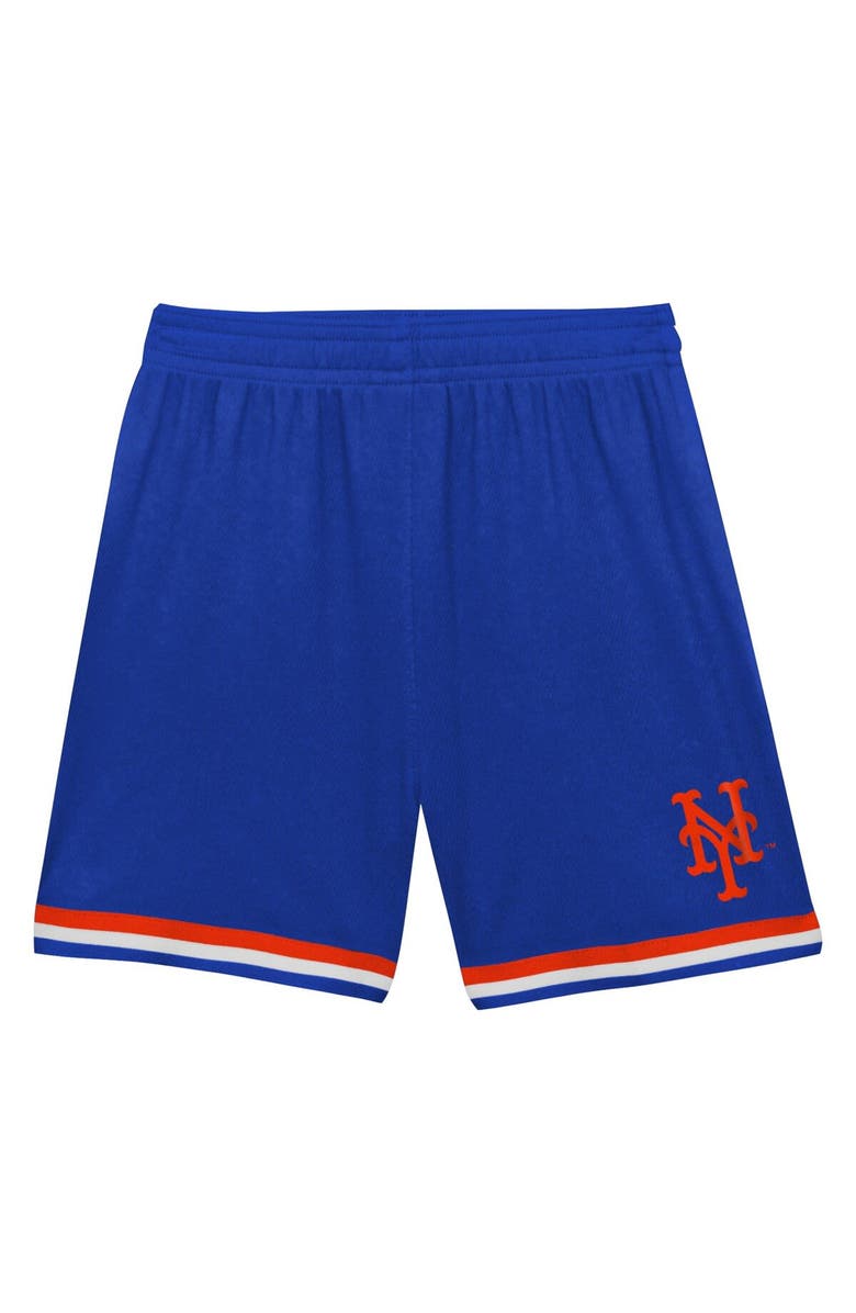 Outerstuff Toddler Fanatics Branded Royal New York Mets Field Ball T-Shirt & Shorts Set, Alternate, color, 