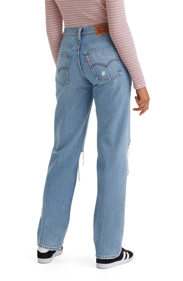 Levi's<sup>®</sup> '94 Ripped Baggy Jeans, Alternate, color, Caution Hot Pants