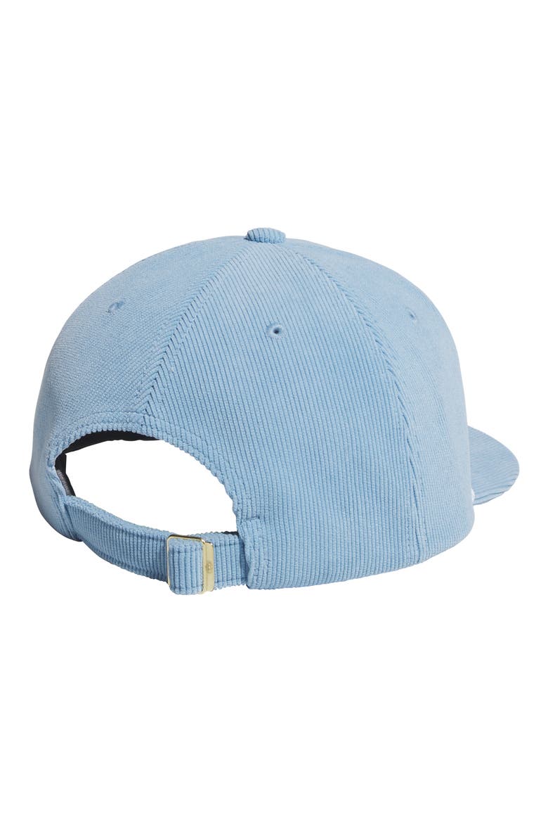 Gender Inclusive Unfair Way Corduroy Baseball Cap, Alternate, color, ASH BLUE/ WHITE