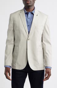 Johnston & Murphy Washed Cotton Stretch Dobby Sport Coat