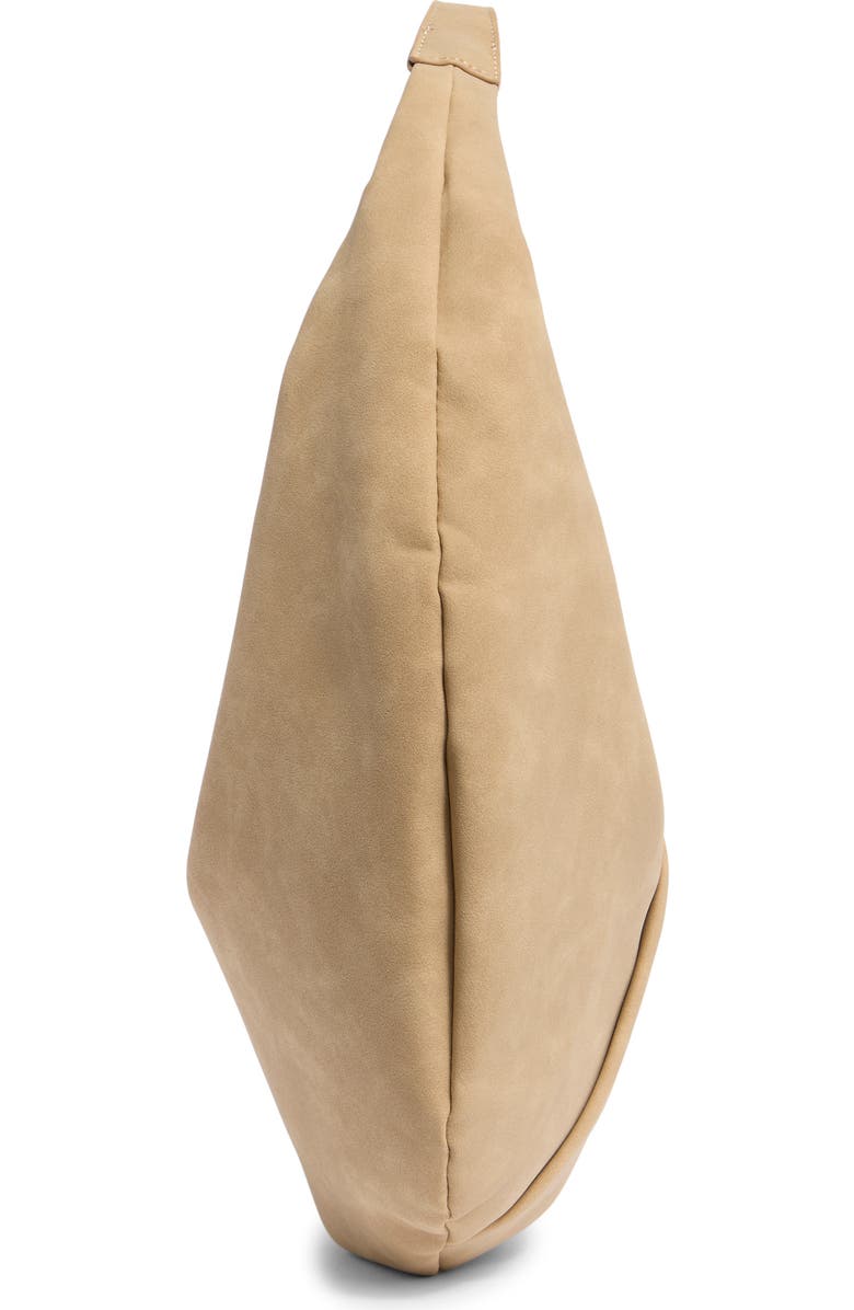 URBAN EXPRESSIONS HANDBAGS Faux Suede Hobo Bag, Alternate, color, Camel