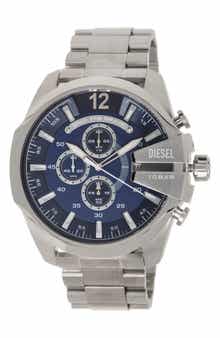 DIESEL® Men's Mega Chief Chronograph Bracelet Watch, 51mm