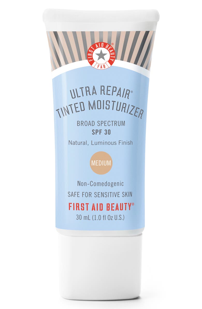 First Aid Beauty Ultra Repair Tinted Moisturizer Broad Spectrum SPF 30, Main, color, 