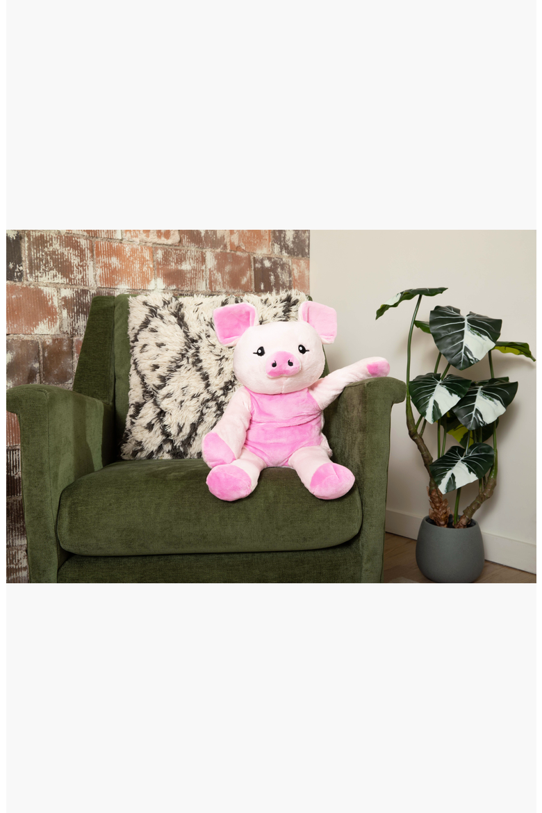 Harper the Pig Plush Toy, Alternate, color, Pink