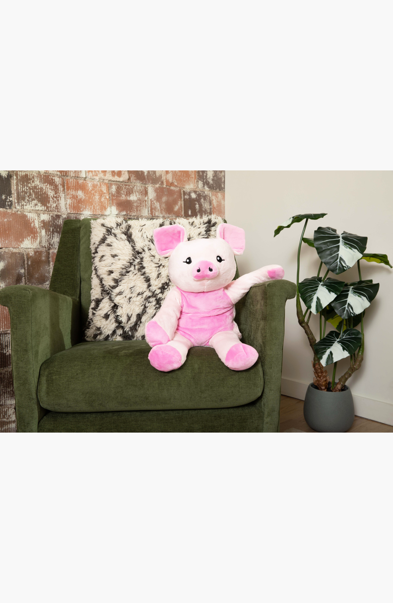 Hugimals World Harper the Pig Plush Toy, Alternate, color, Pink