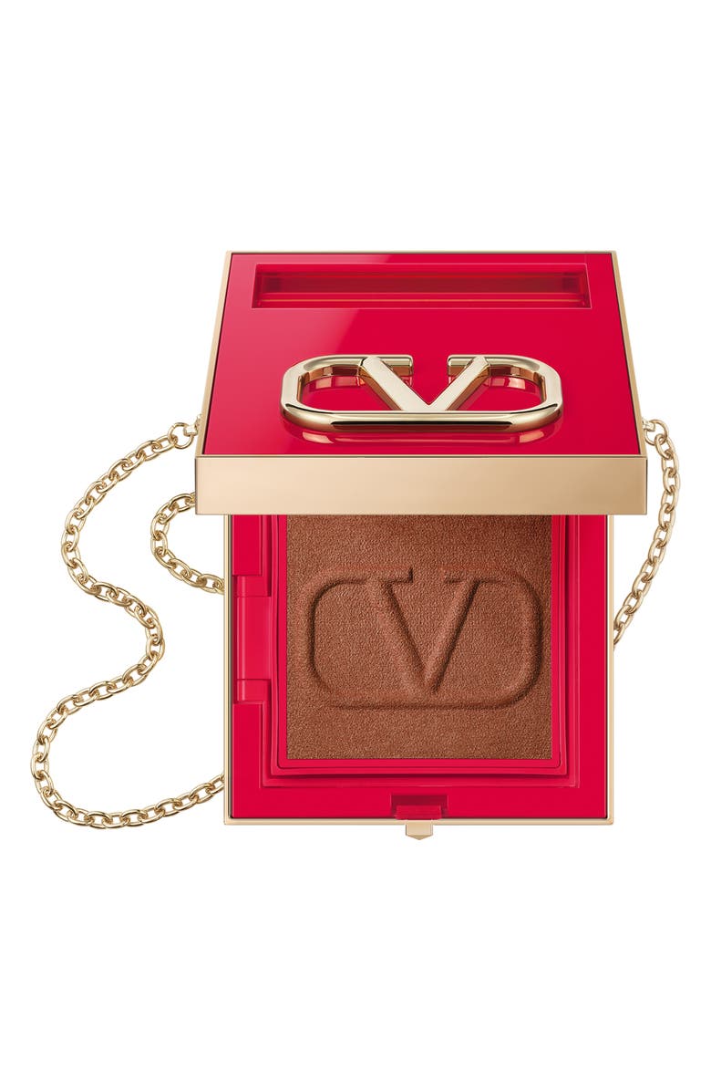 Valentino Go-Clutch Refillable Compact Finishing Powder, Main, color, 05 Deep