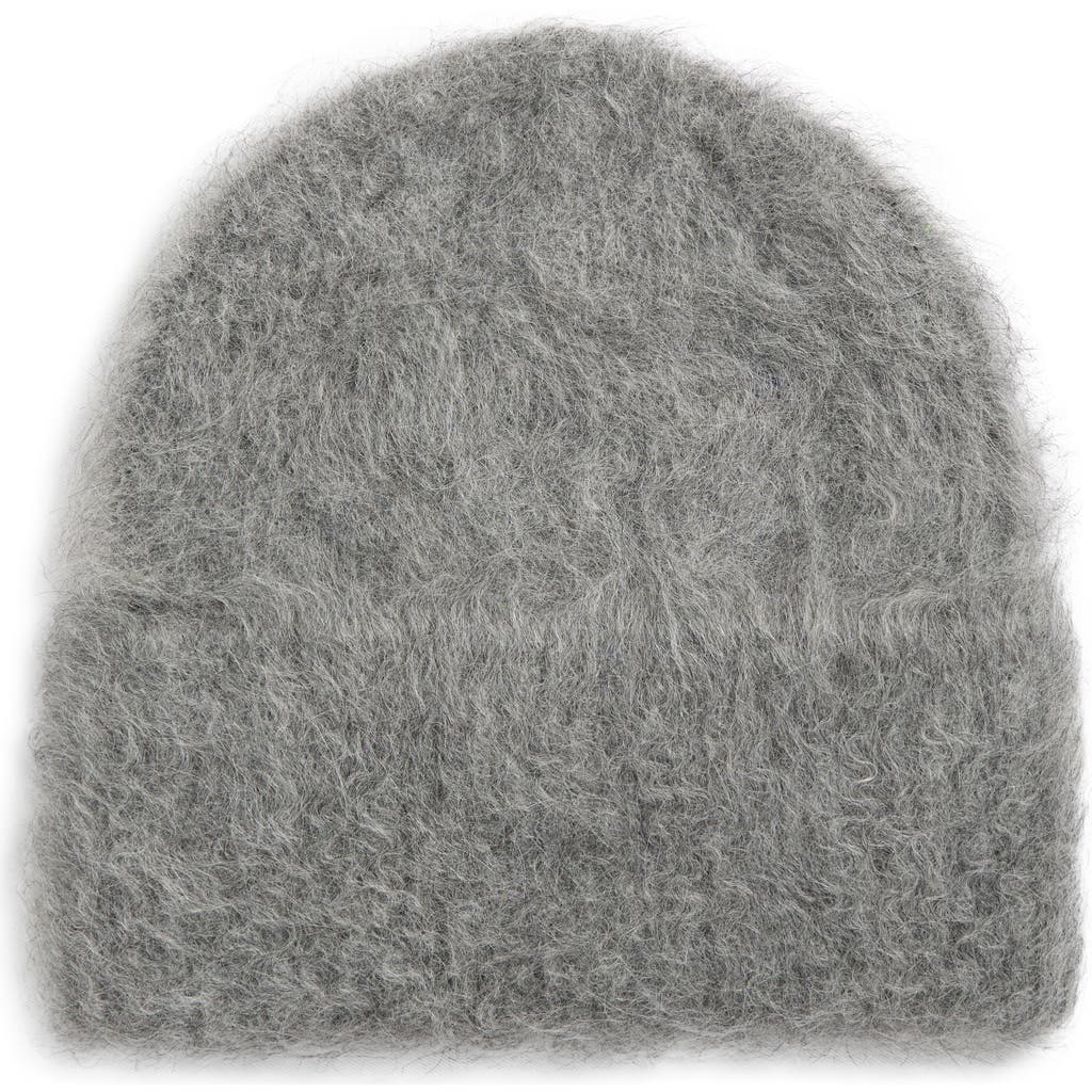 Totême Toteme Alpaca Blend Beanie In Gray