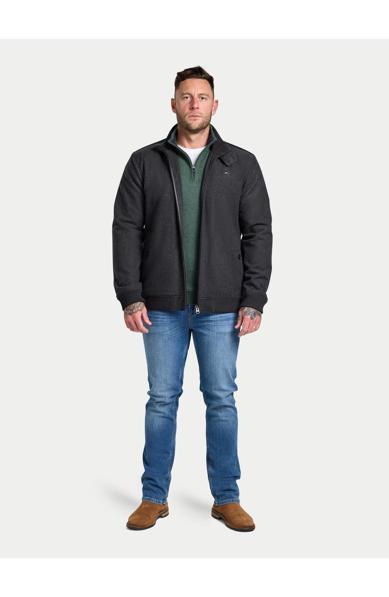 Raging Bull Wool Harrington Jacket, Alternate, color, Charcoal