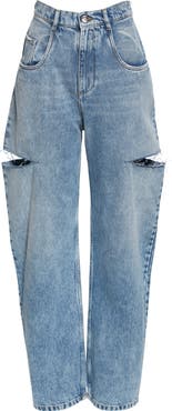 Maison Margiela Ripped Side Cutout Jeans