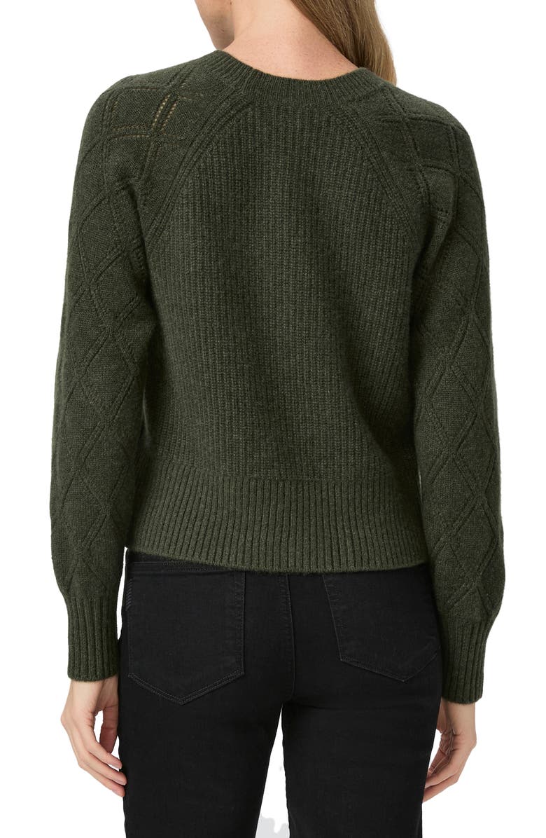 PAIGE Monserrat Mixed Stitch Cashmere Sweater, Alternate, color,