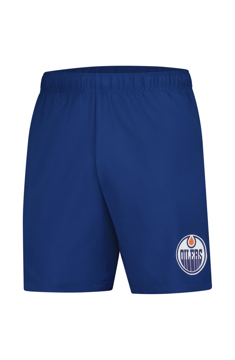 FANATICS Men's Fanatics  Royal Edmonton Oilers Tech Training Shorts, Alternate, color, 