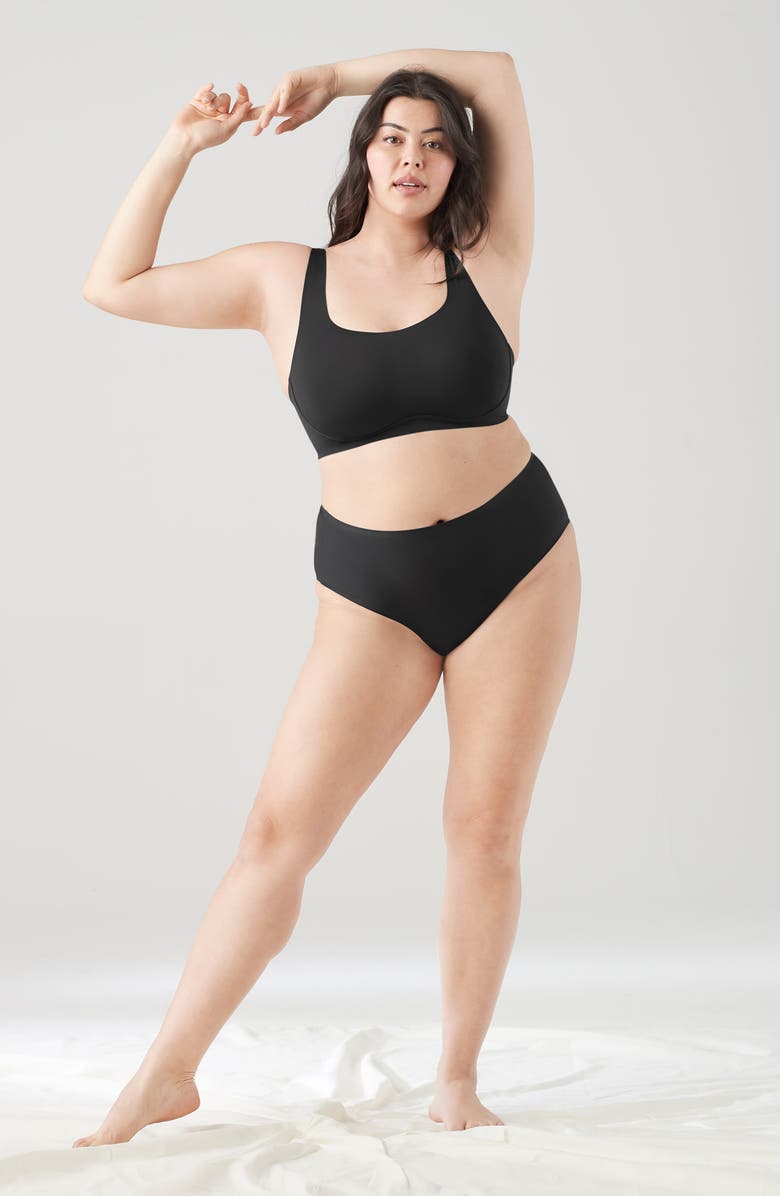 True & Co True Body Lift Scoop Full Cup Soft Form Band Bra, Alternate, color, 