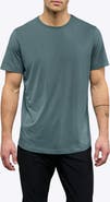 Cuts AO Curve Hem Cotton Blend T-Shirt