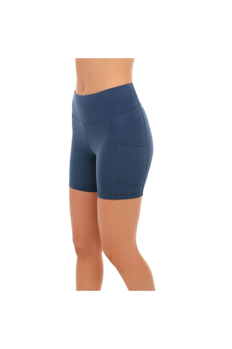 Women's Training Shorts for Sun and UV Protection, Alternate, color, Midnight Blue