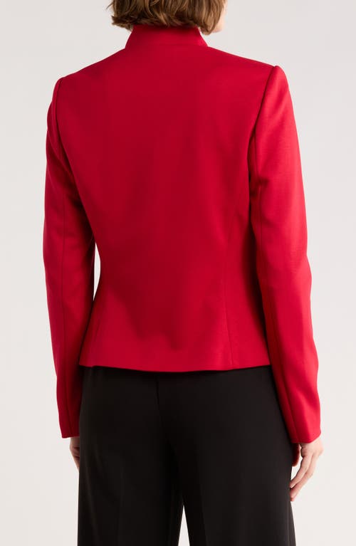 Gemma + Jane Military Band Jacket In Red