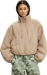 COTTON ON BODY Women's Active Polar Fleece Padded Jacket