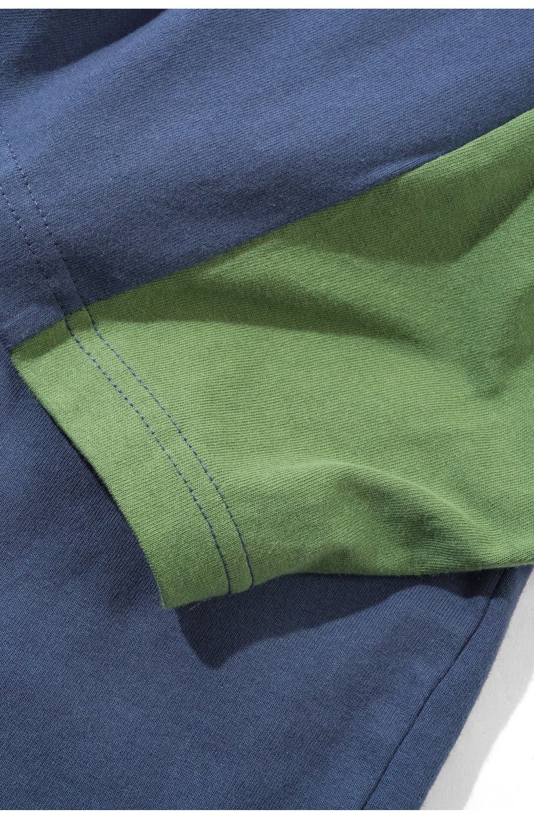 Butter Goods Surf Tech Colorblock T-Shirt, Alternate, color, 