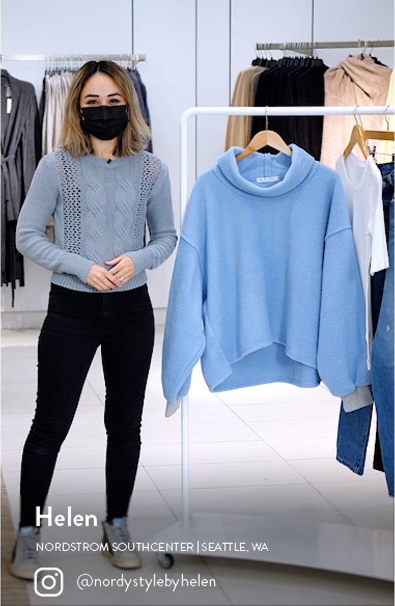 Elk Mountain Funnel Neck Sweatshirt, sales video thumbnail