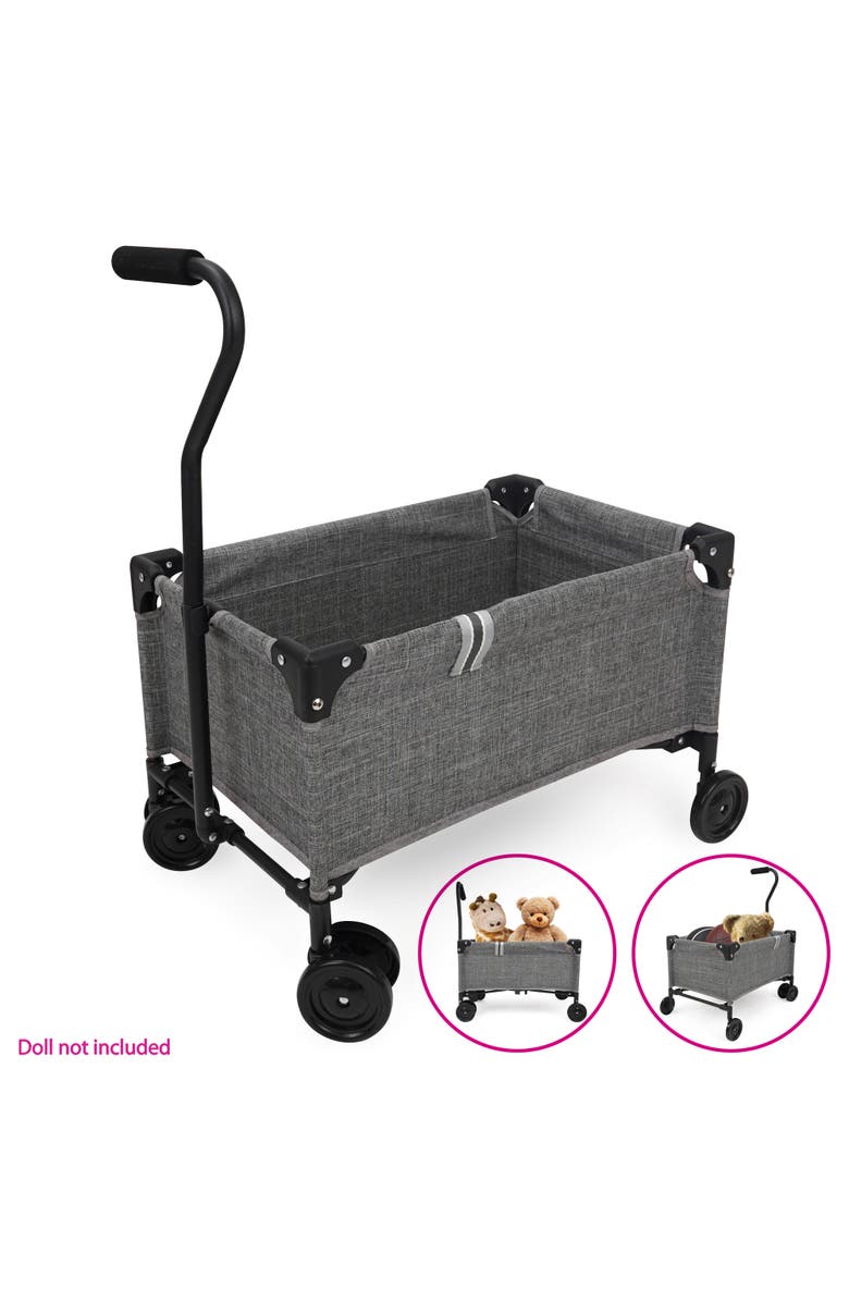 509 Crew Little Wagon, Melange Folding Pull Along Cart, Alternate, color, Multicolored