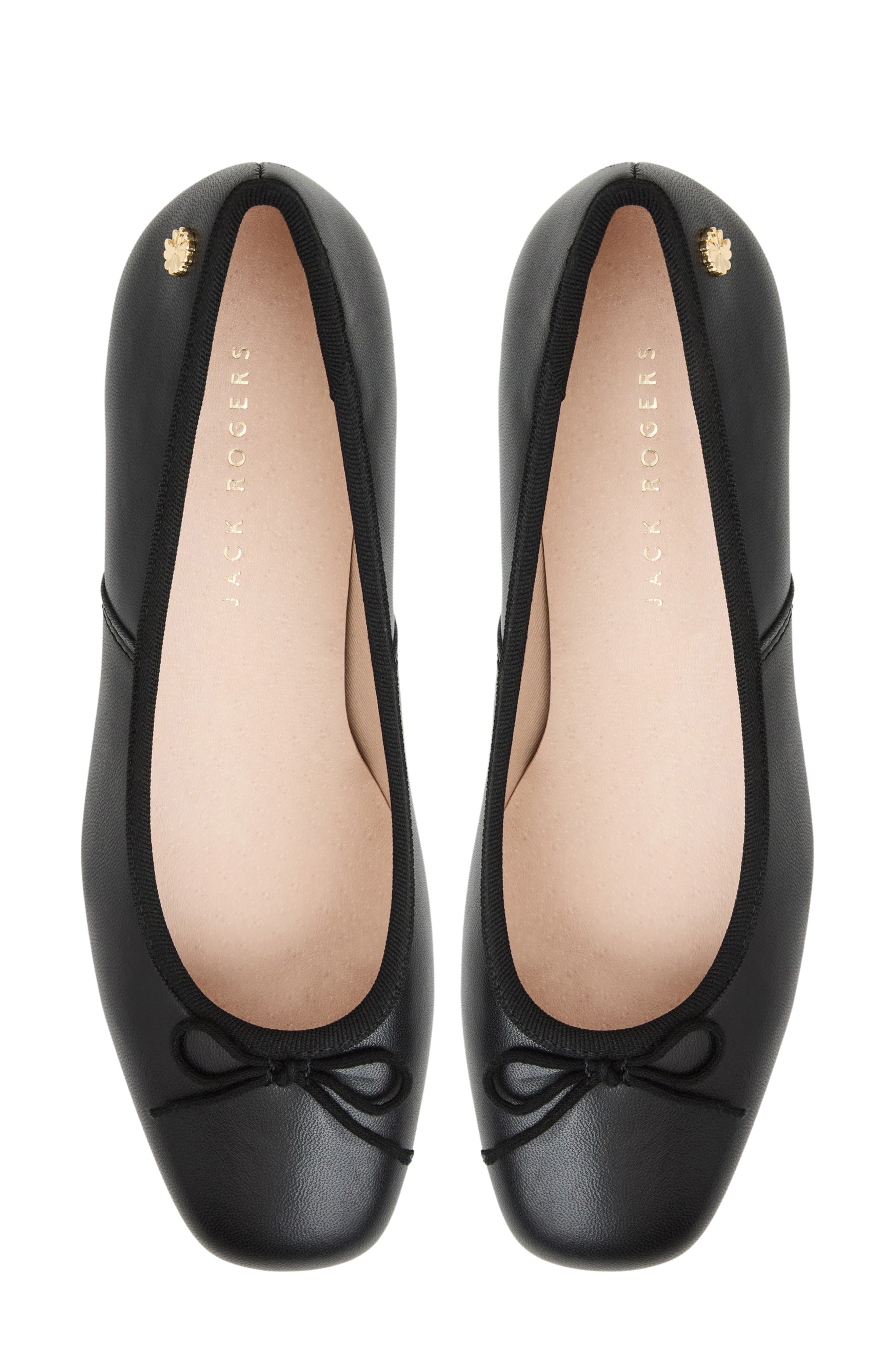 Jack Rogers Maddy Square Toe Pump, Alternate, color, Black