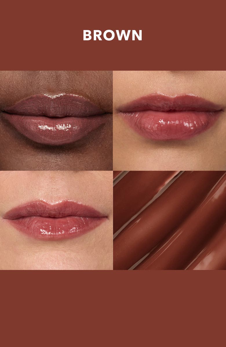 Dr. Dennis Gross Skincare DermInfusions<sup>™</sup> Plump + Repair Lip Treatment, Alternate, color, Brown