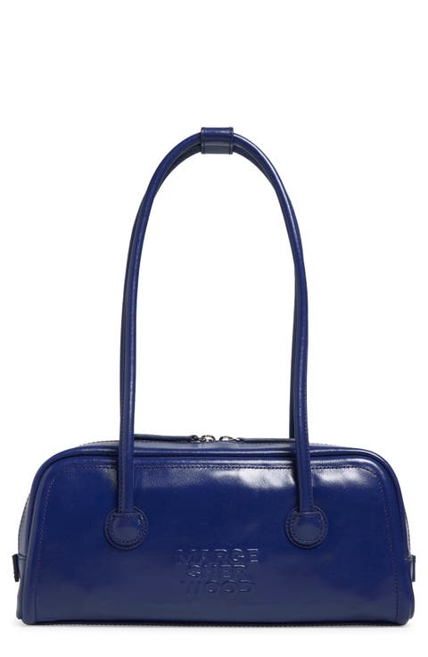 Soft Boston EW Leather Shoulder Bag