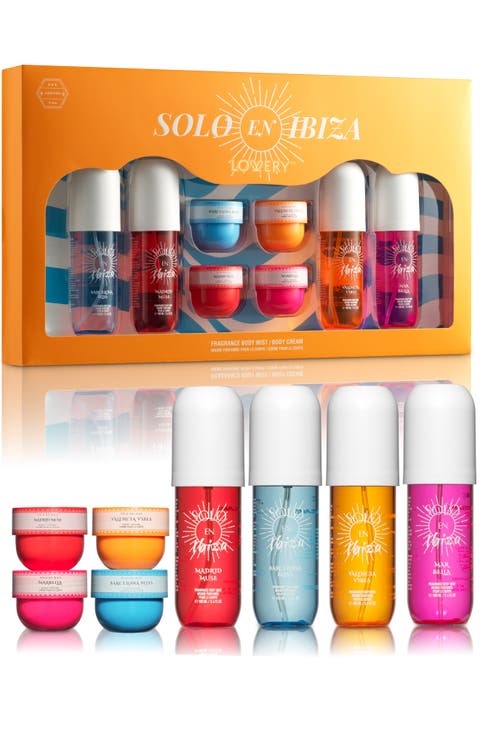 8-Pc. Solo En Ibiza Body Mist And Cream Gift Set