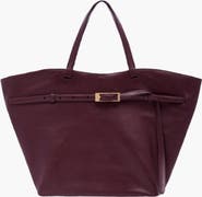 ANINE BING Elly Tote Grained Leather