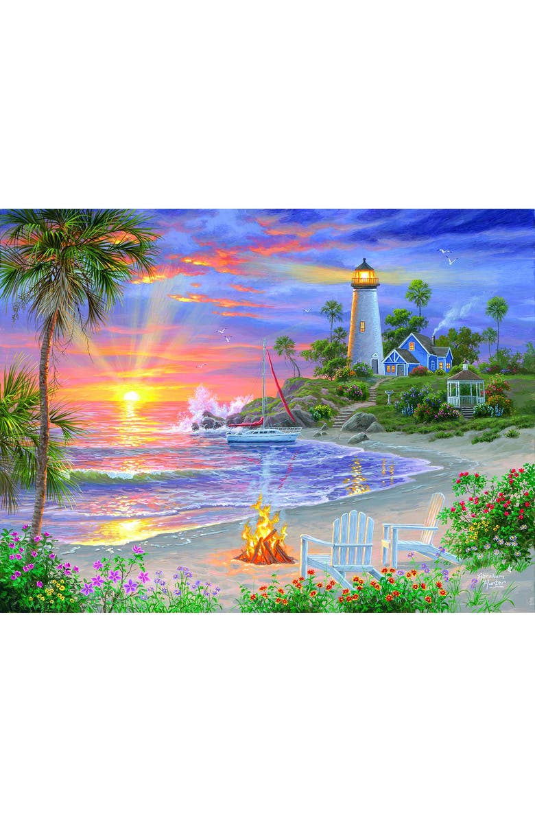 Sunsout Honeymoon Sunset 500 piece Jigsaw Puzzle for Adults, Alternate, color, Multicolor