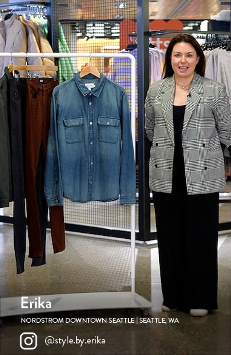 Denim Button-Up Shirt, sales video thumbnail