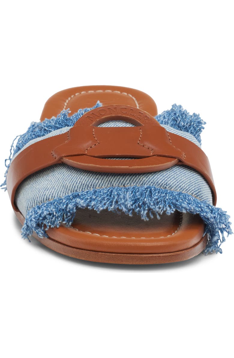Moncler Bell Slide Sandal, Alternate, color,