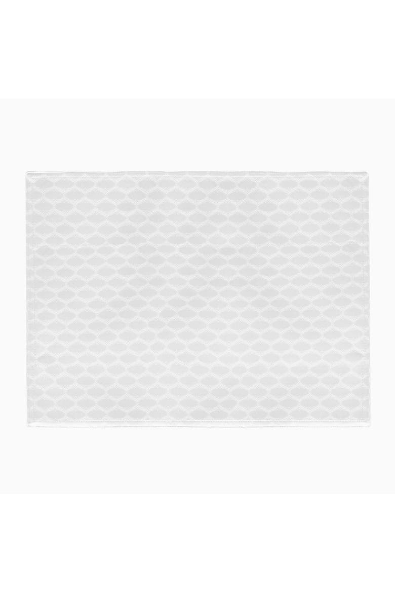 Olivia Reversible Placemats Set of 4, Alternate, color, White