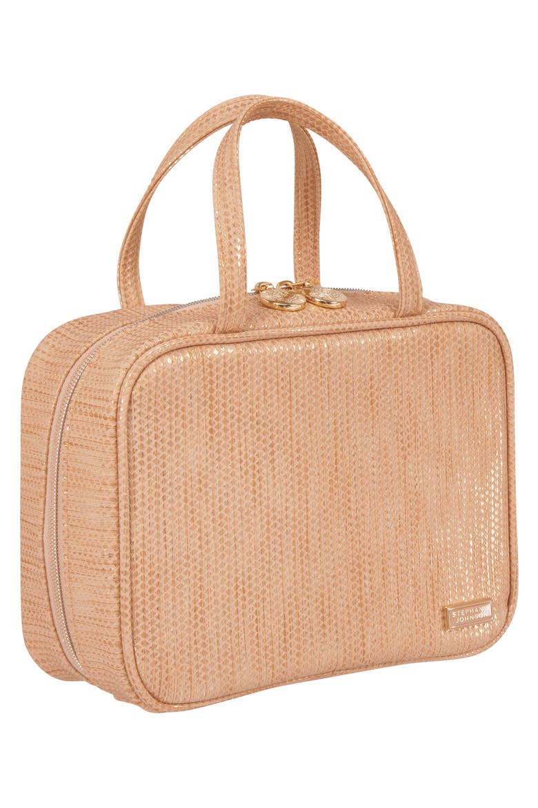 Aruba ML Traveler Cosmetics Case, Alternate, color, SAND