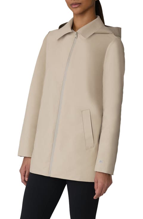 Milena Waterproof Hooded Rain Coat
