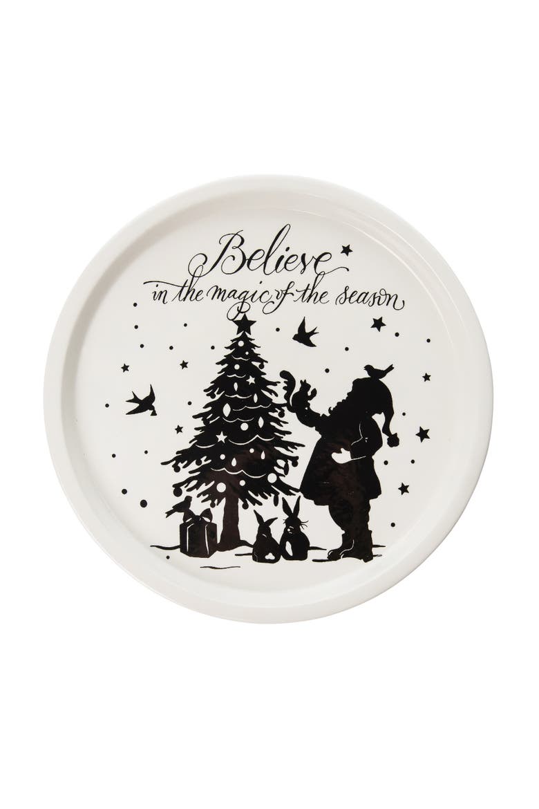 Believe Platter, Main, color, White