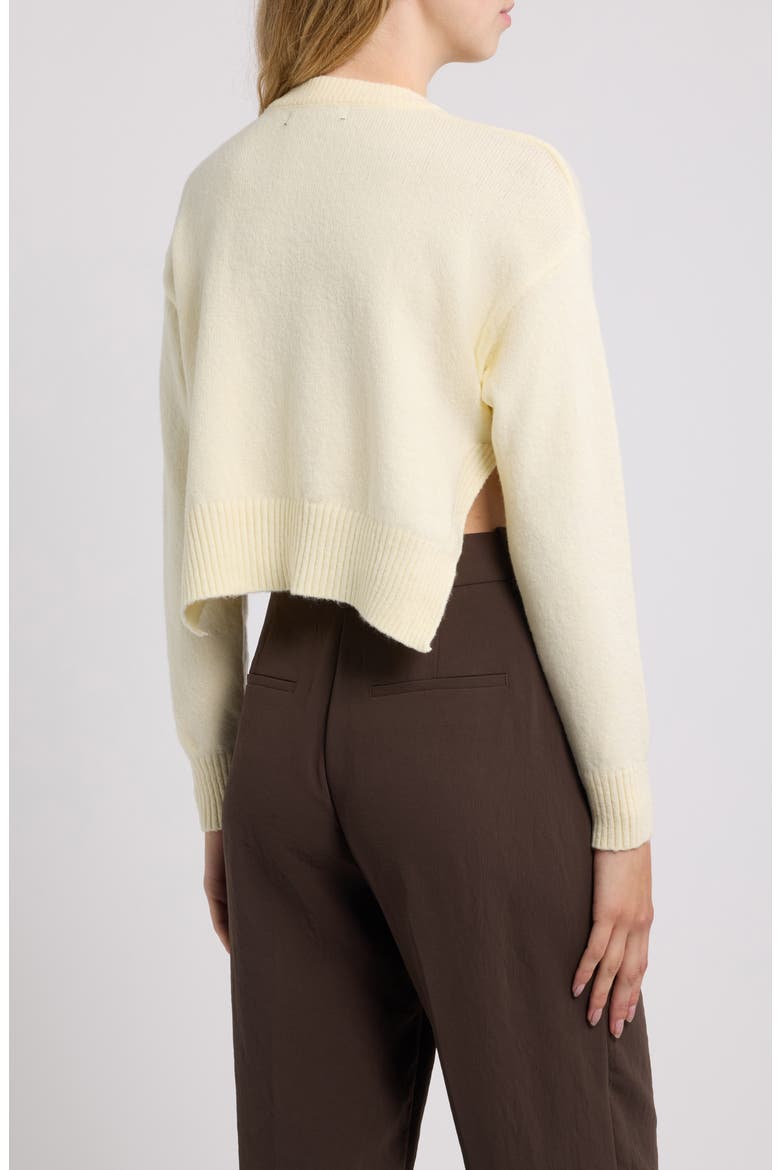 Teide Cardigan, Alternate, color, ECRU