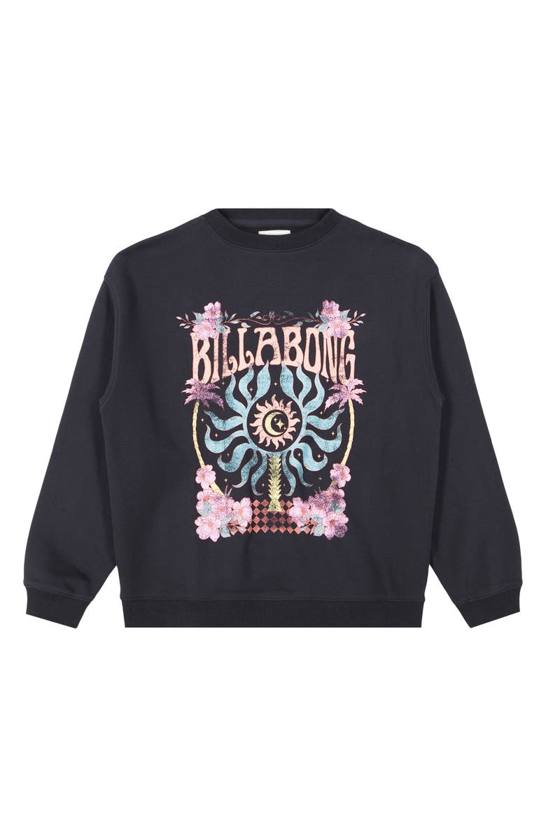 Billabong Kids' Mystic Sun Graphic Sweatshirt, Main, color, 