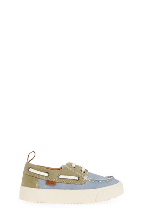 Nordstrom Rack Kids' Beckett Boat Shoe In Blue Light Multi
