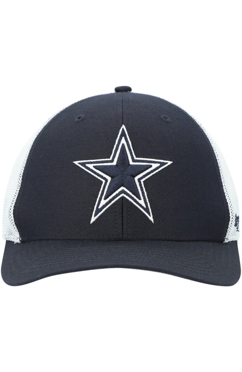 '47 Men's '47 Navy/White Dallas Cowboys Trophy Flex Hat, Alternate, color, Navy
