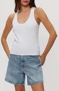 Michael Stars Cher Scoop Neck Tank