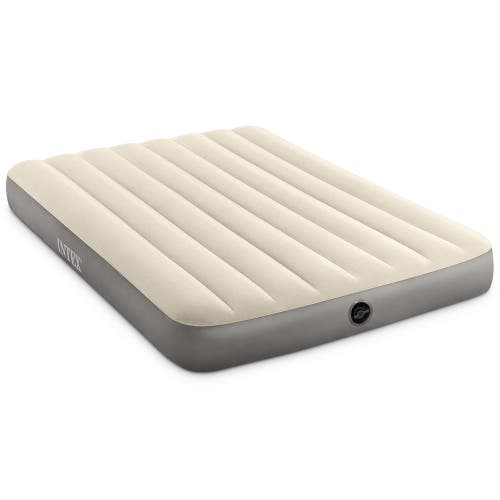 Intex Durabeam Standard Airbed Full 10" Inflatable Mattress, Fibertech