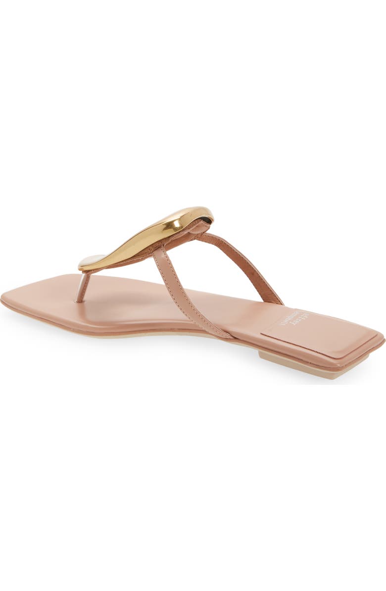 Jeffrey Campbell Linques Flip Flop, Alternate, color, Natural Gold