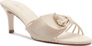 Arezzo Viola Mid Slide Sandal