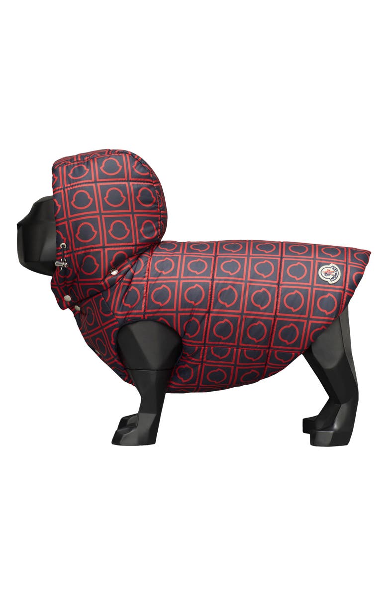Moncler Genius Moncler Hooded Reversible Puffer Dog Vest, Alternate, color,