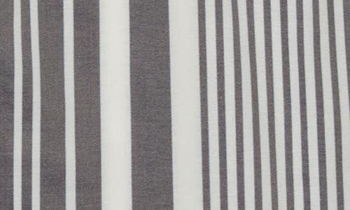 Ezekiel Dubb Stripe Swim Shorts In Gray