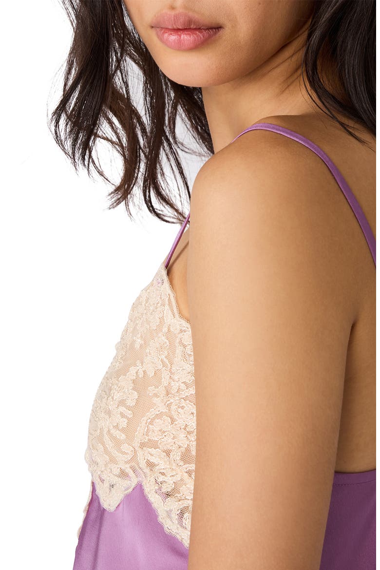 Miriah Lace Trim Camisole, Alternate, color, DUSTY LAVENDER