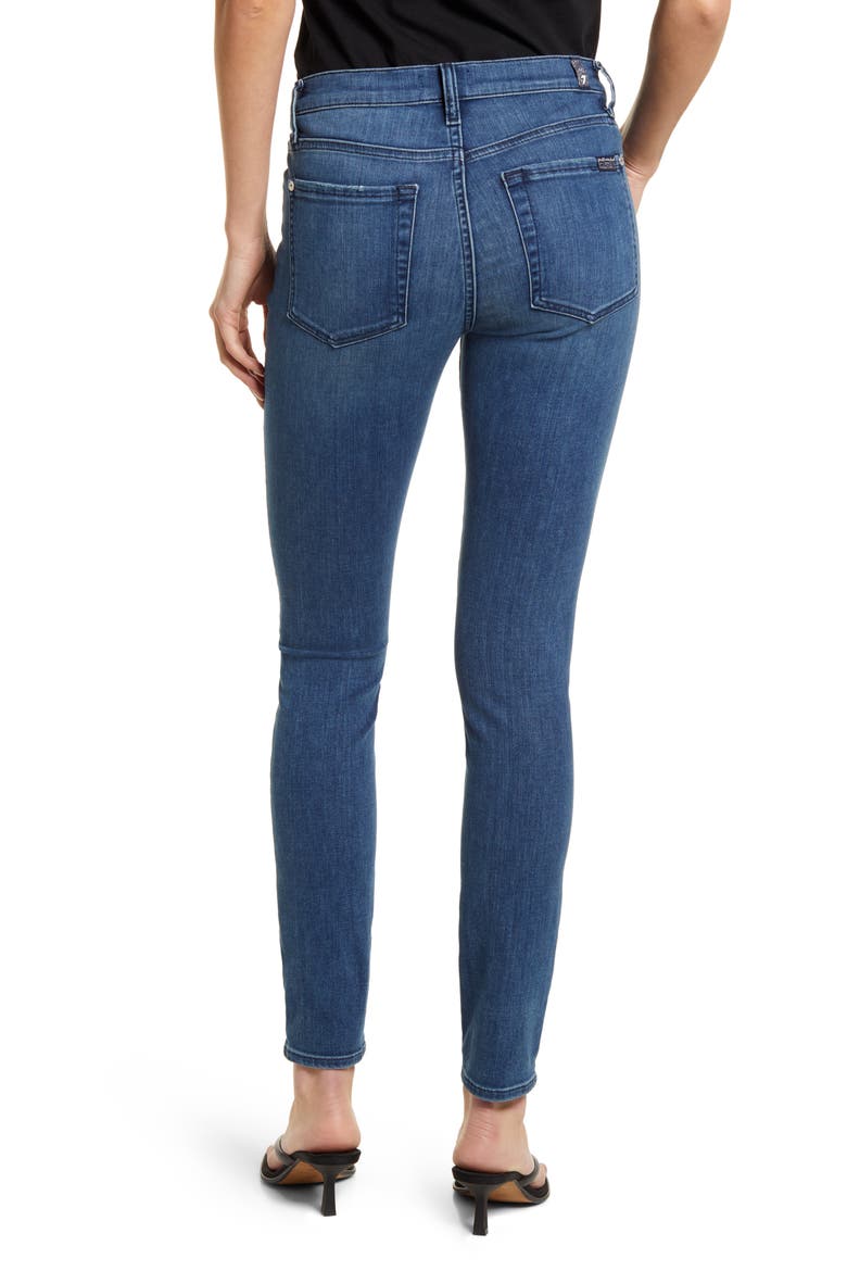 Seven The Skinny Jeans, Alternate, color, LIBRA BLUE