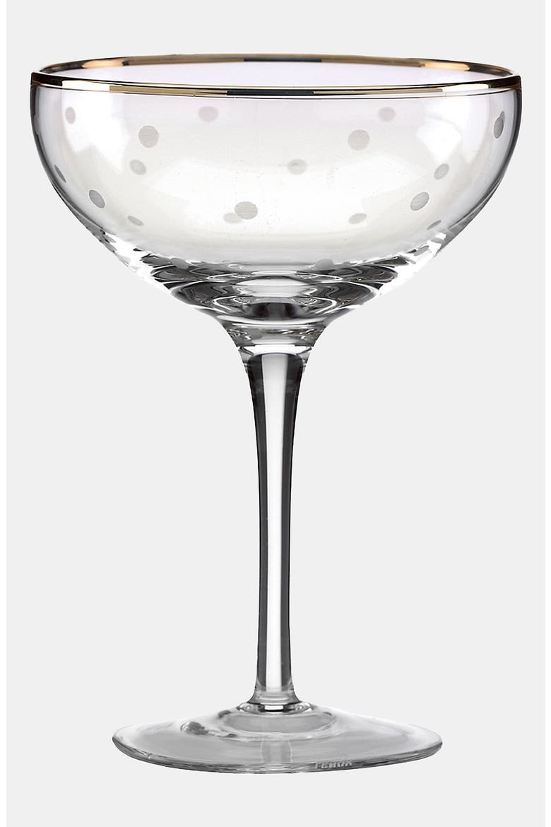 'larabee dot fête - mini' champagne saucer, Alternate, color, NO COLOR